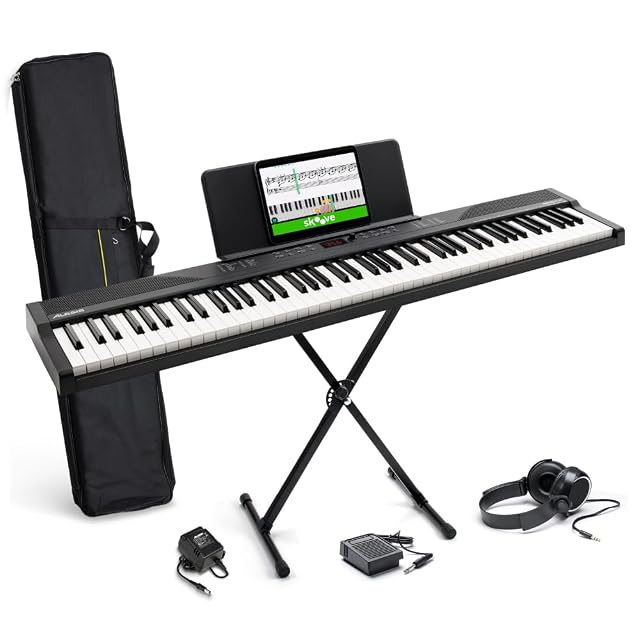 Alesis Recital Play 88-key keyboard with stand, pedal and headphones