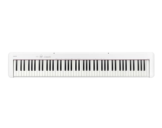Casio CDP-S110 slim 88-key digital piano in white